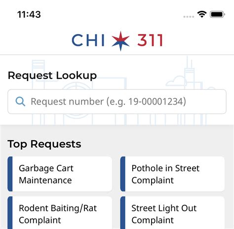 chi311|311 service request.